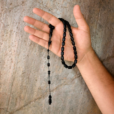 Renk Değiştirebilen Ateş Sıkma Kehribar Tesbih - WATD084