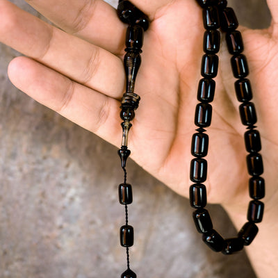 Renk Değiştirebilen Ateş Sıkma Kehribar Tesbih - WATD084