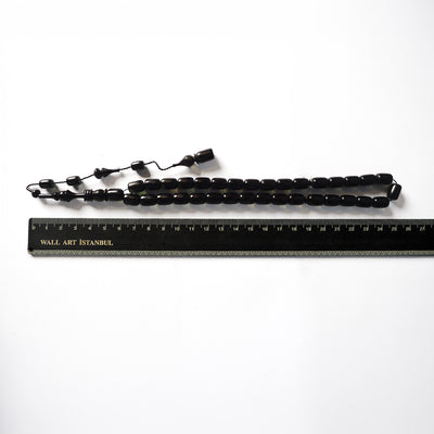 Renk Değiştirebilen Ateş Sıkma Kehribar Tesbih - WATD084