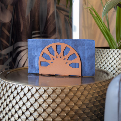 Islamic Pattern Metal Napkin Holder - WAMH072