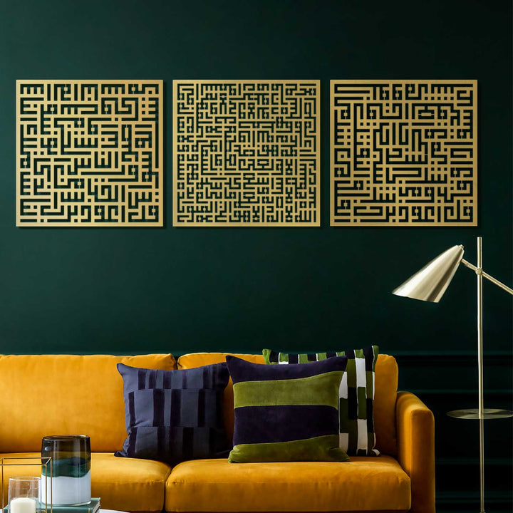 Kufi Ayetel Kürsi, Felak ve Nas Suresi 3&