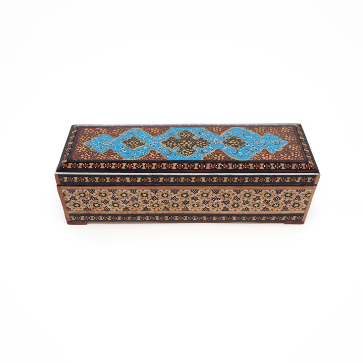 Hatem İşlemeli Ahşap Kutu - WAAH029