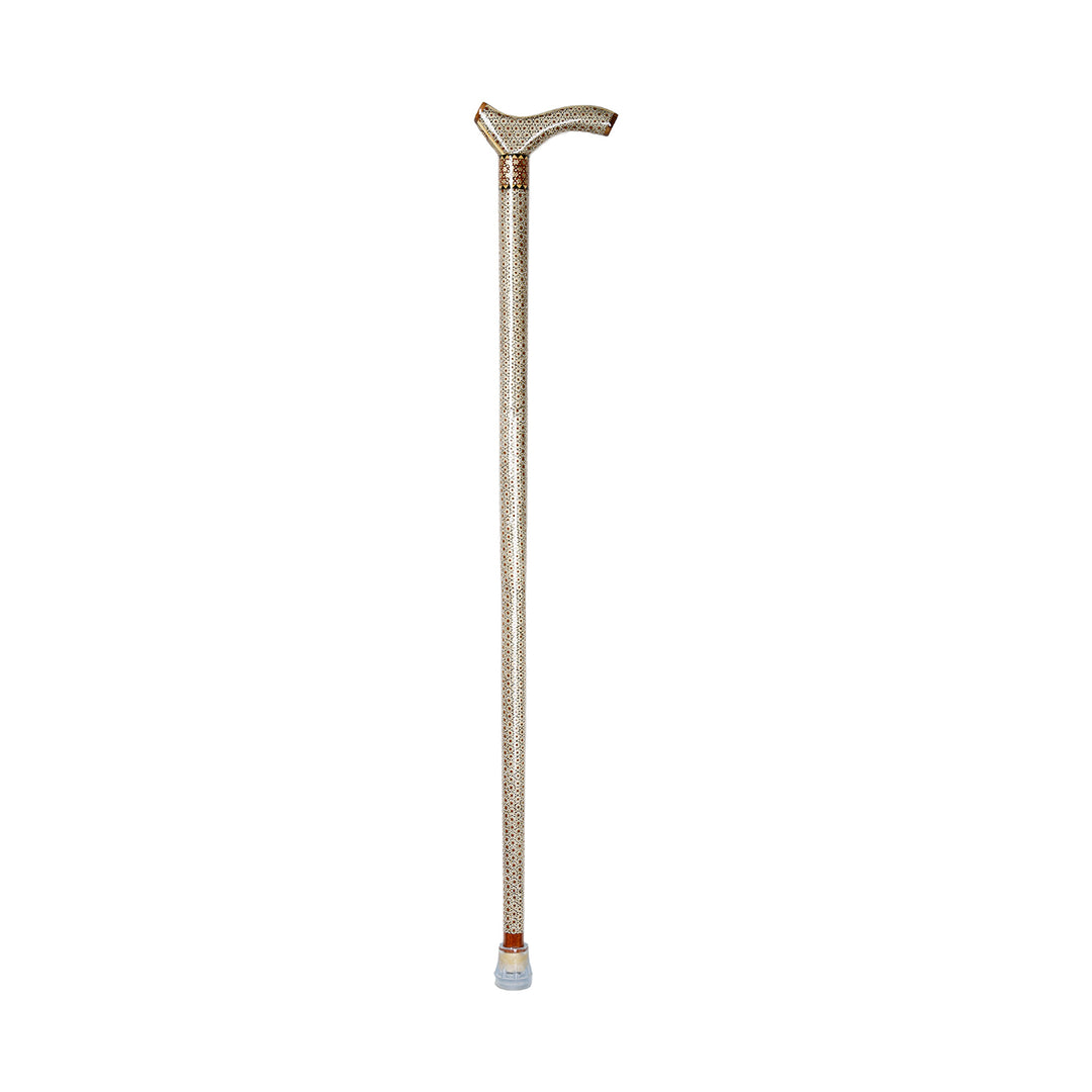 Özel İşlemeli Ahşap Baston - WAAH038