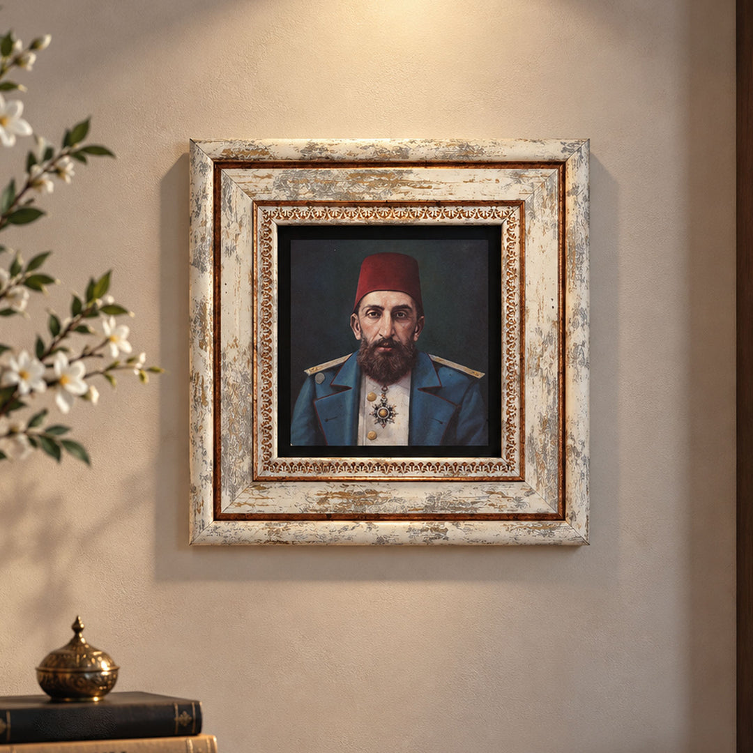 II. Abdülhamid Doğal Taş Duvar Tablosu – WAAH410