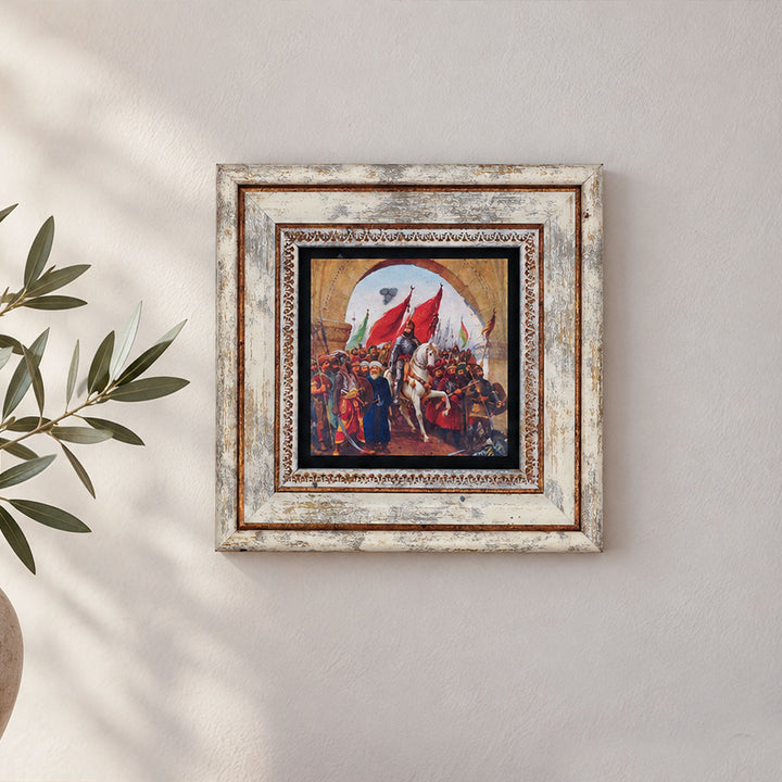 İstanbul’un Fethi Doğal Taş Duvar Tablosu – WAAH417