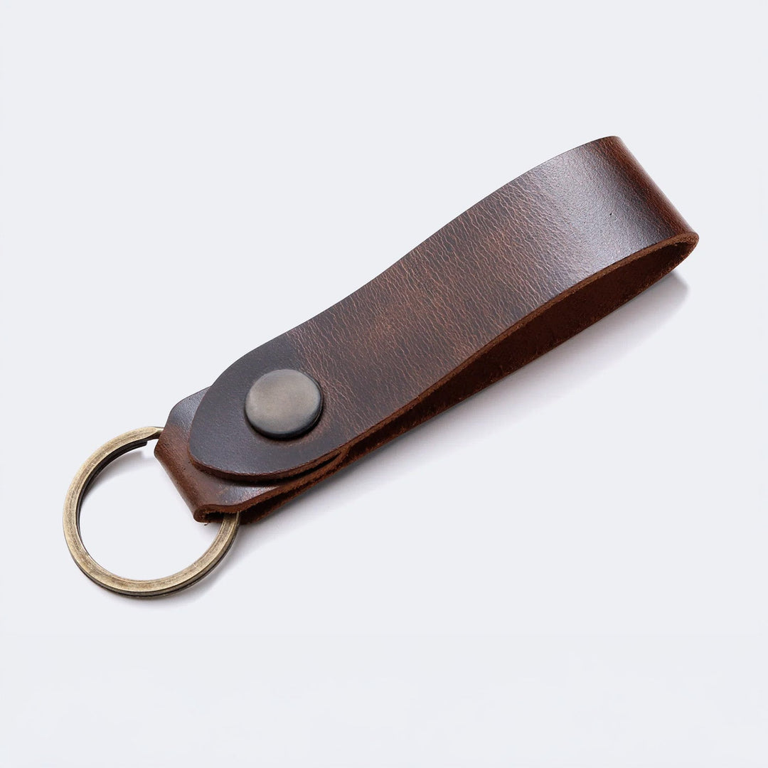 Çıtçıtlı Deri Anahtarlık - WAD001
