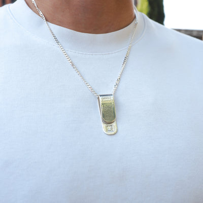 Ayetel Kürsi Yazılı Kolye - WAMT067