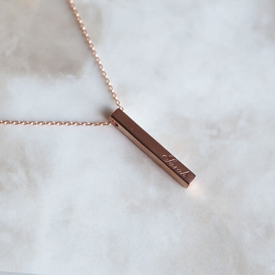 Kişiye Özel İsimli Kolye - WAMT072