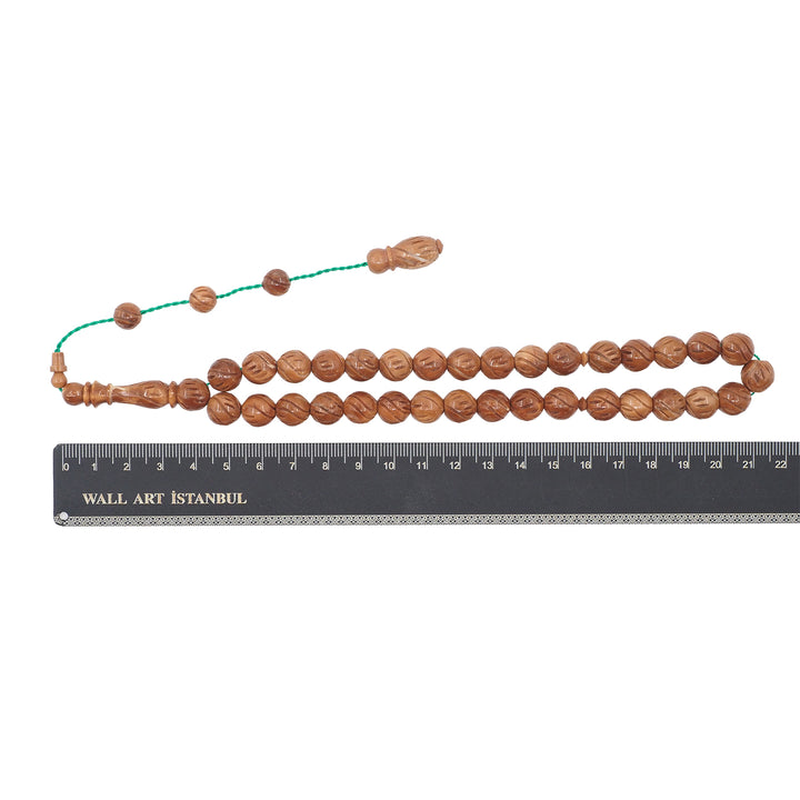Oymalı Küre Kesim Kuka Tesbih - WATD1101