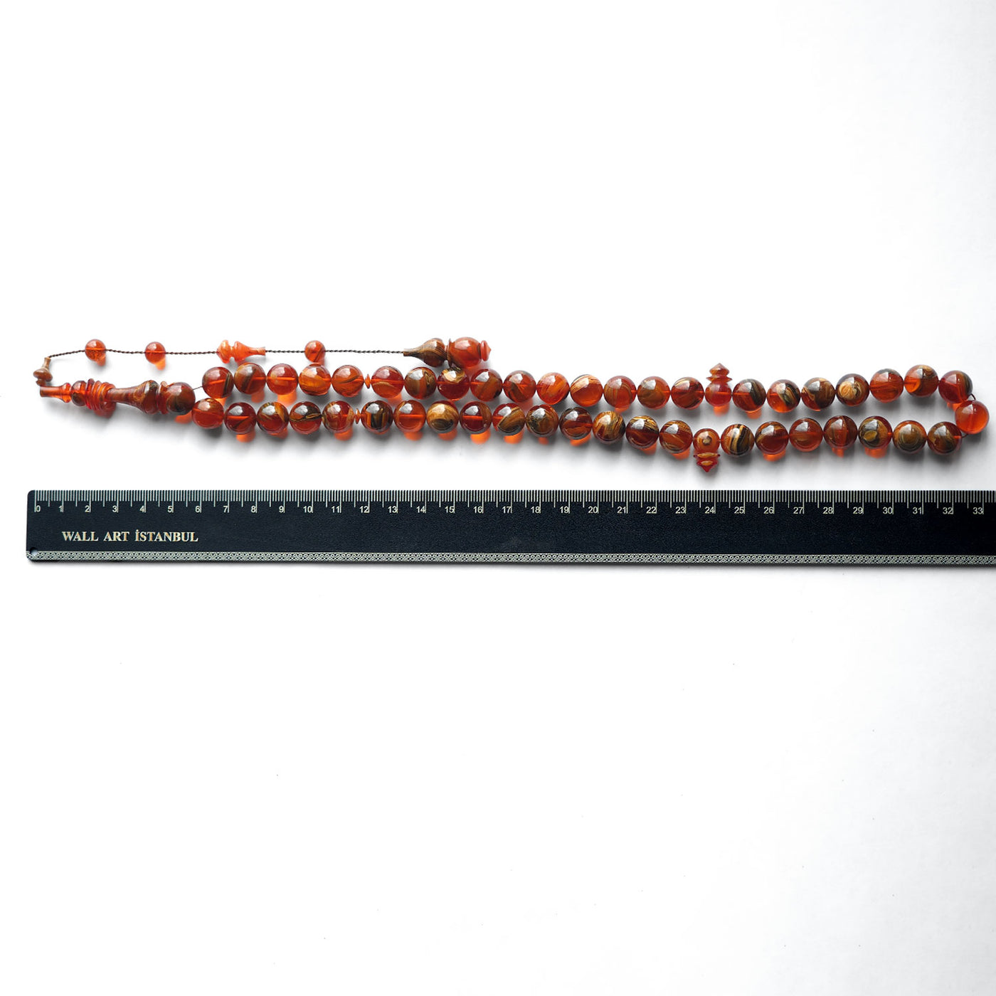 Usta İşçilikli 45 Taneli Küre Kesim Sistemli Katalin Tesbih - WATD136