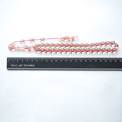 Ateş Sıkma Kehribar Tesbih Beyzi Kesim - WATD147