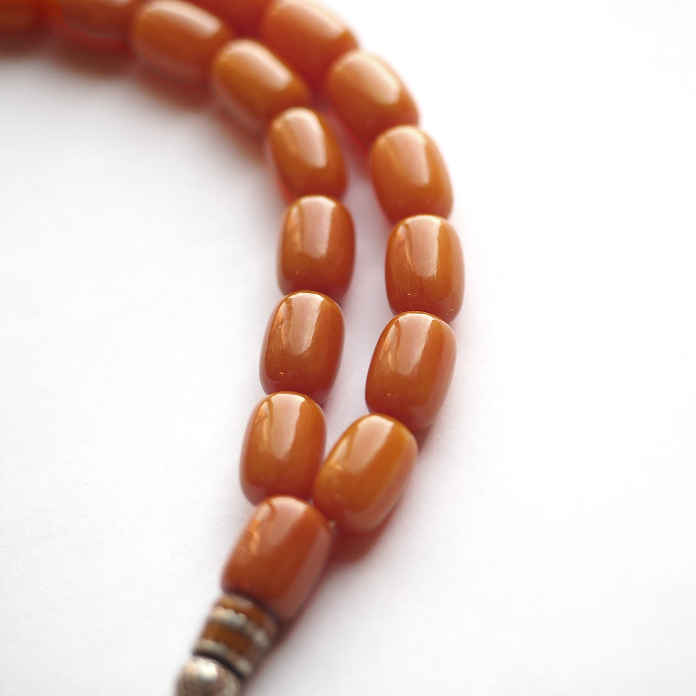 Usta İşçilikli Katalin Tesbih Gümüş İmame - WATD163