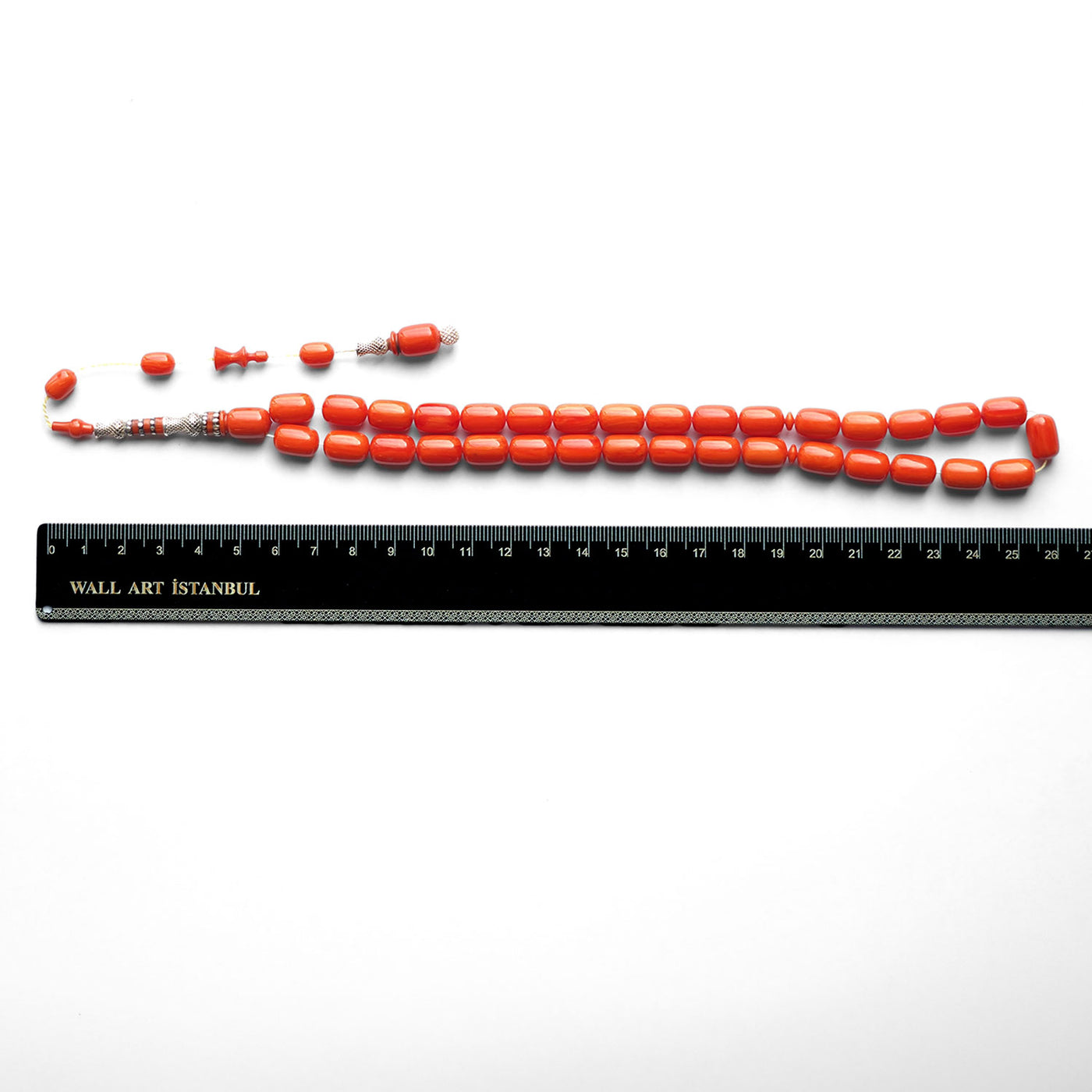 Usta İşçilikli Katalin Tesbih Gümüş İmame - WATD165