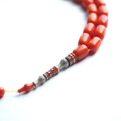 Usta İşçilikli Katalin Tesbih Gümüş İmame - WATD165