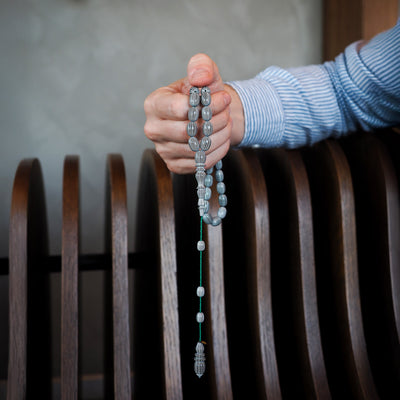 Usta İşçilikli Fransız Galalit Tesbih - WATD166