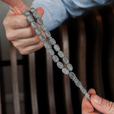 Usta İşçilikli Fransız Galalit Tesbih - WATD166