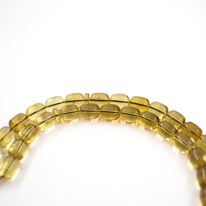 Usta İşçilikli Doğal Kehribar Kapsül Kesim Tesbih - WATD512