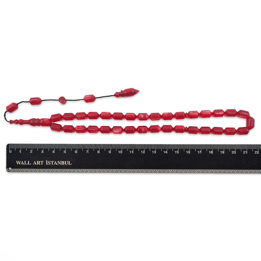 İskender Model Sıkma Kehribar Tesbih - WATD724