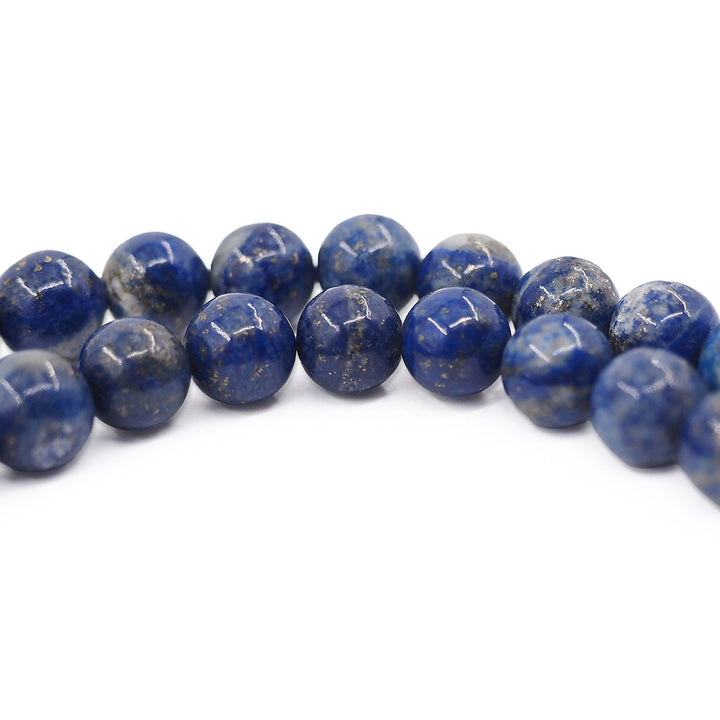 Doğal Lapis Lazuli Taşı Küre Kesim Sistemli Tesbih - WATD798
