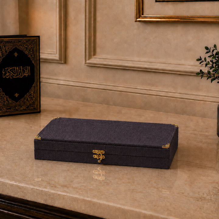 Usta İşçilikli Sıkma Kehribar Özel Kutulu Tesbih - WATD823
