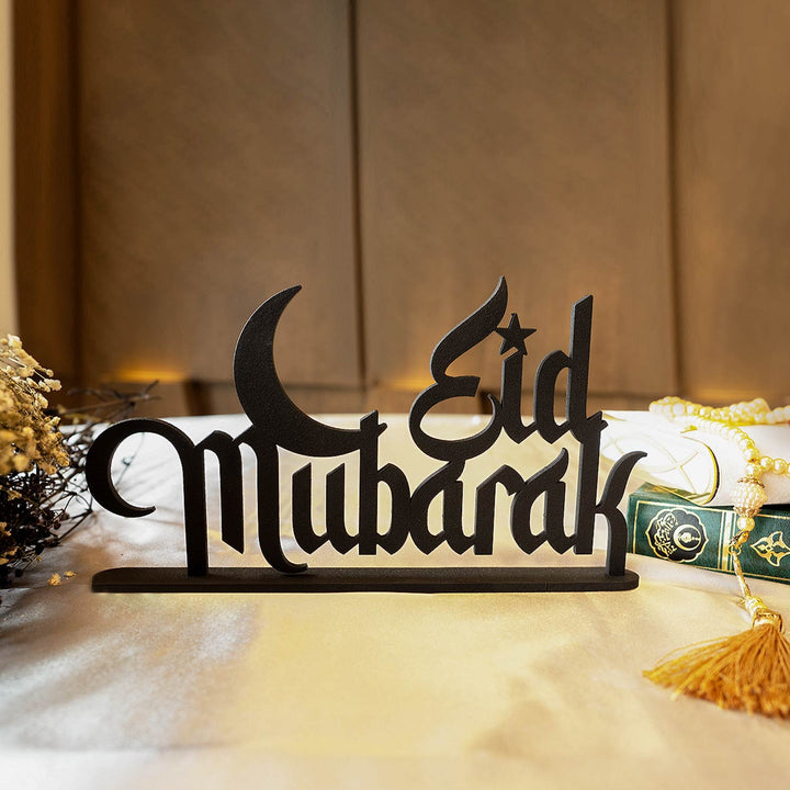 FIRSAT - Eid Mubarak Metal Masaüstü Dekor - WAMH108