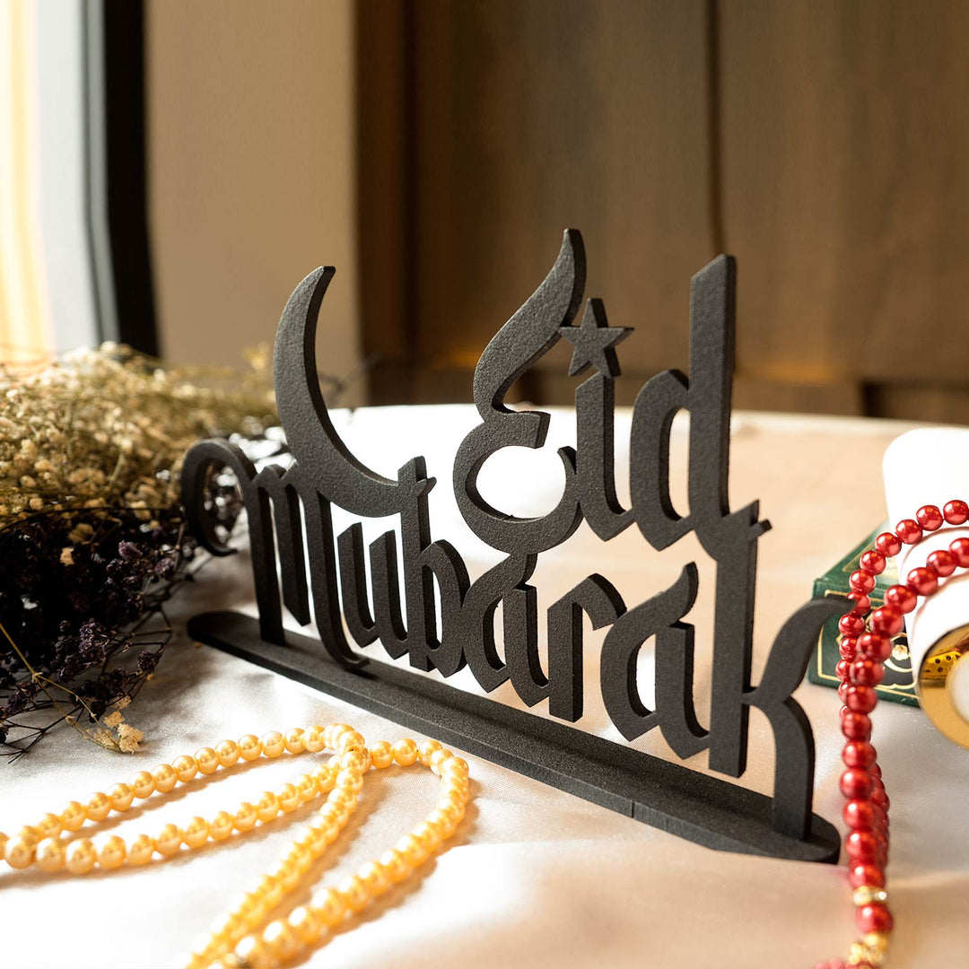 FIRSAT - Eid Mubarak Metal Masaüstü Dekor - WAMH108