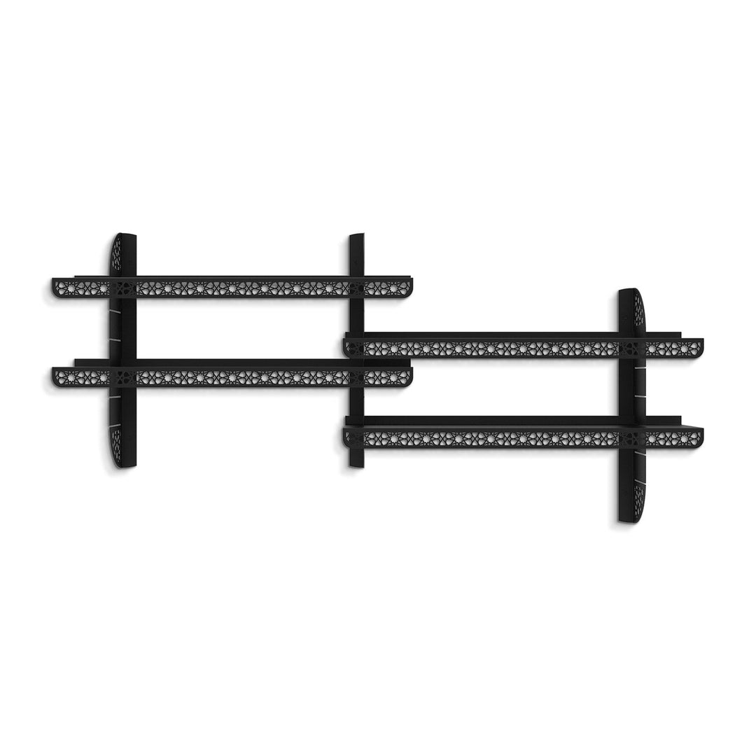 Kadem İslami Motifli Ayarlanabilir Metal Duvar Rafı – WAMH199