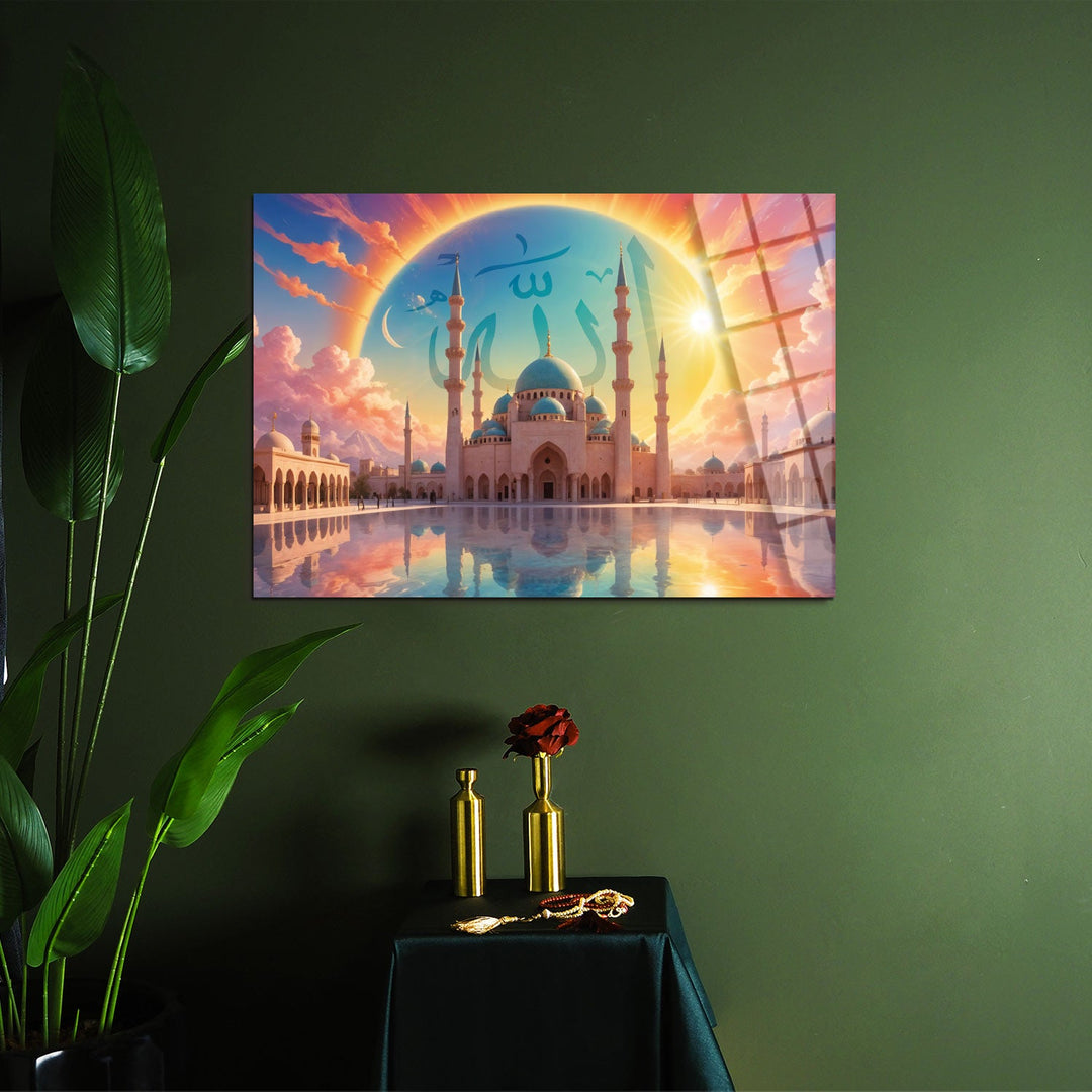 Güneş Işığında Cami Cam Tablo - WTC063