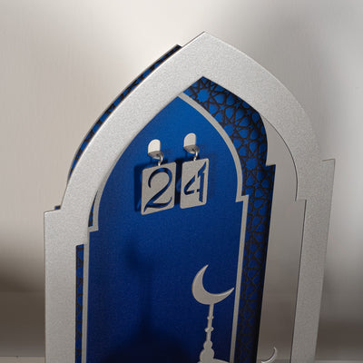 3D Metal Desktop Calendar with "Ramazan Takvimi" - WAMH151