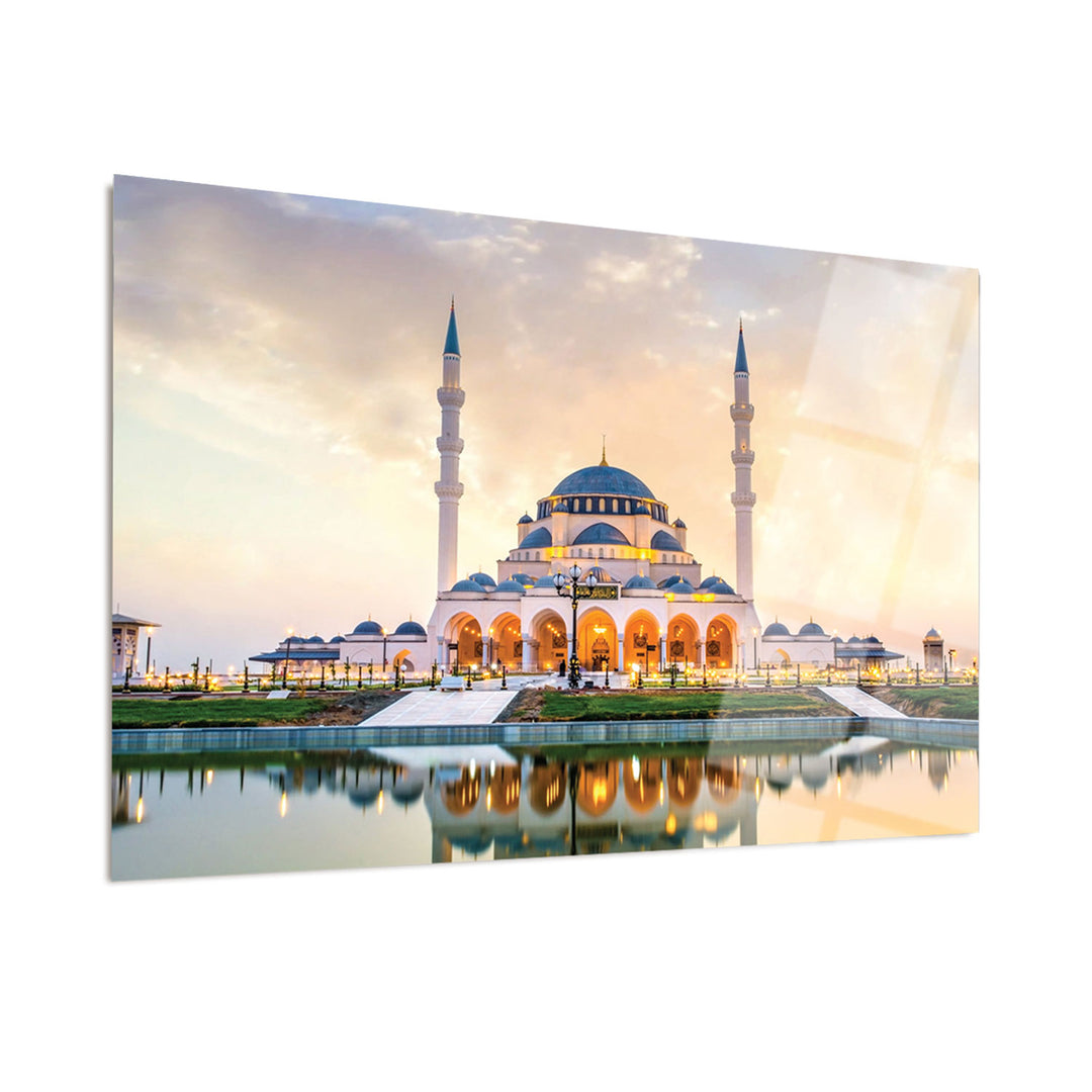 Sharjah Camii Cam Tablo - WTC001