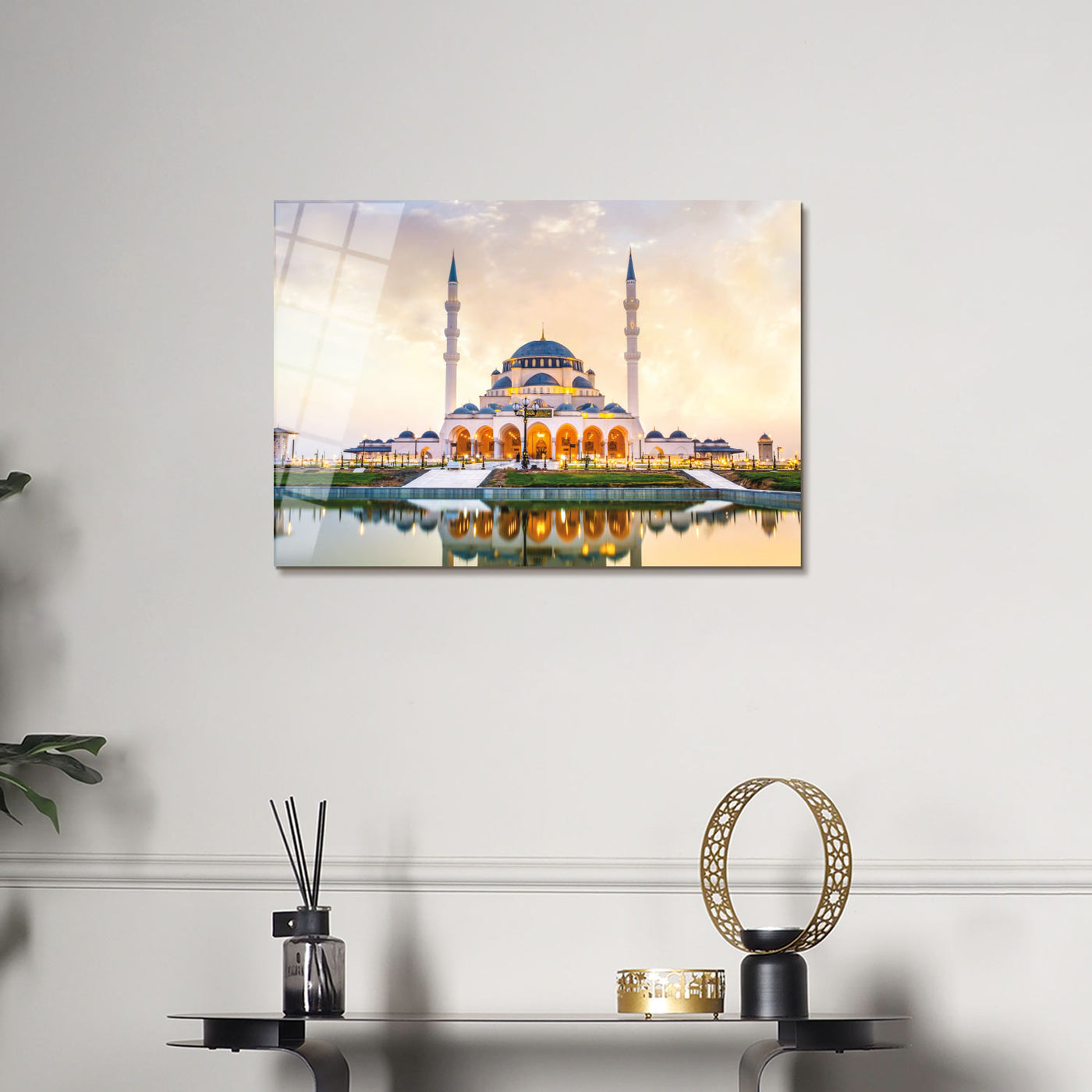 Sharjah Camii Cam Tablo - WTC001