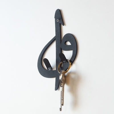 Elif Vav Set of 4 Metal Key Holder - WAMH096