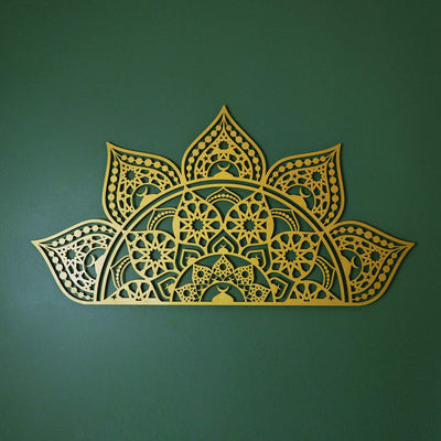 Islamic Pattern Mandala Metal Wall Art - WAM163