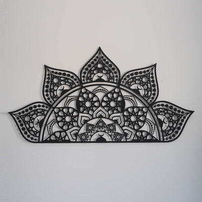 İslami Desenli Metal Mandala Duvar Tablosu - WAM163
