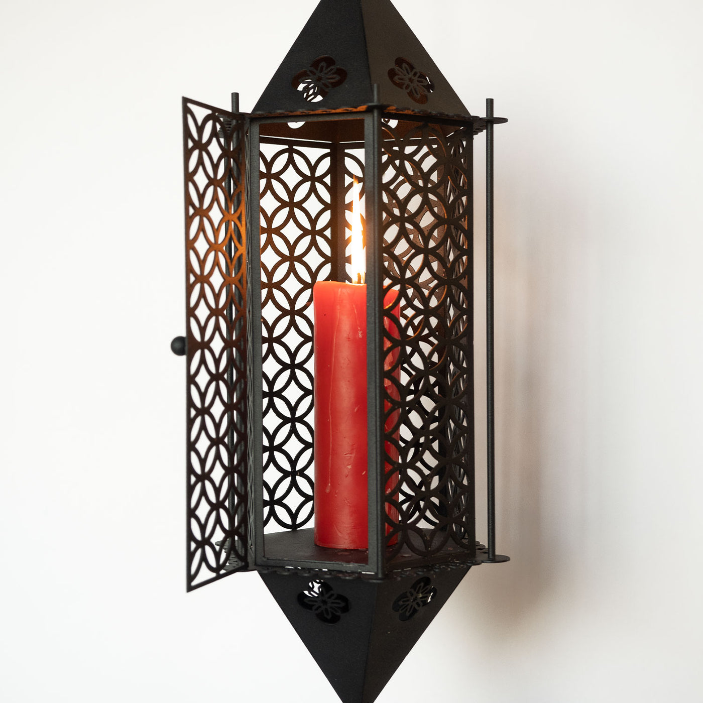 Metal Islamic Candle Holder for Wall - WAMH120