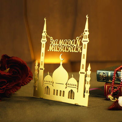 Ramadan Mubarak Masaüstü Dekor - Ramazan Süslemeleri